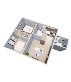 Floorplan 2x2_standard